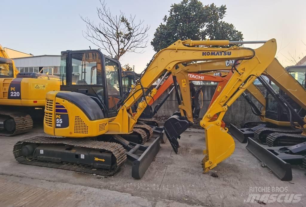 Komatsu PC55MR Pásové rýpadlá