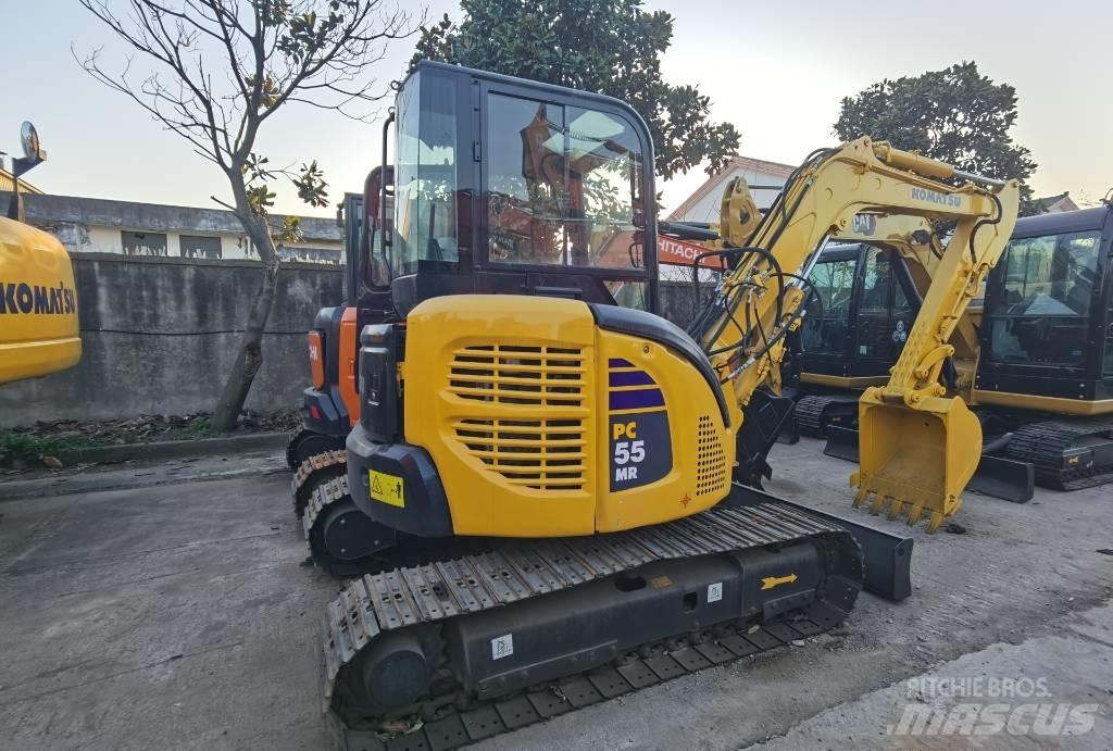 Komatsu PC55MR Pásové rýpadlá