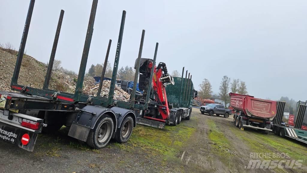 MAN TGX 26.580 Nákladné vozidlá na prepravu dreva