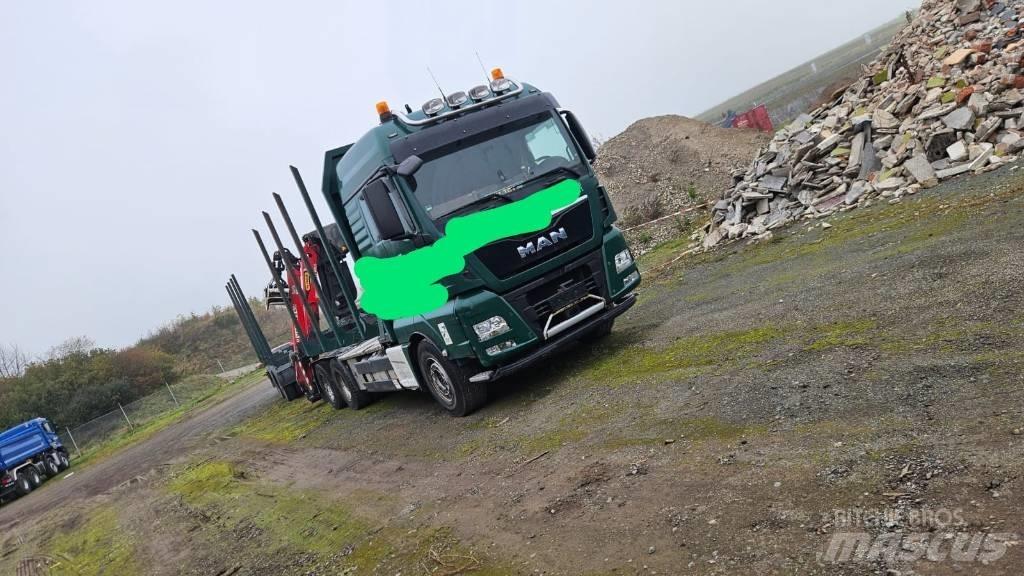 MAN TGX 26.580 Nákladné vozidlá na prepravu dreva