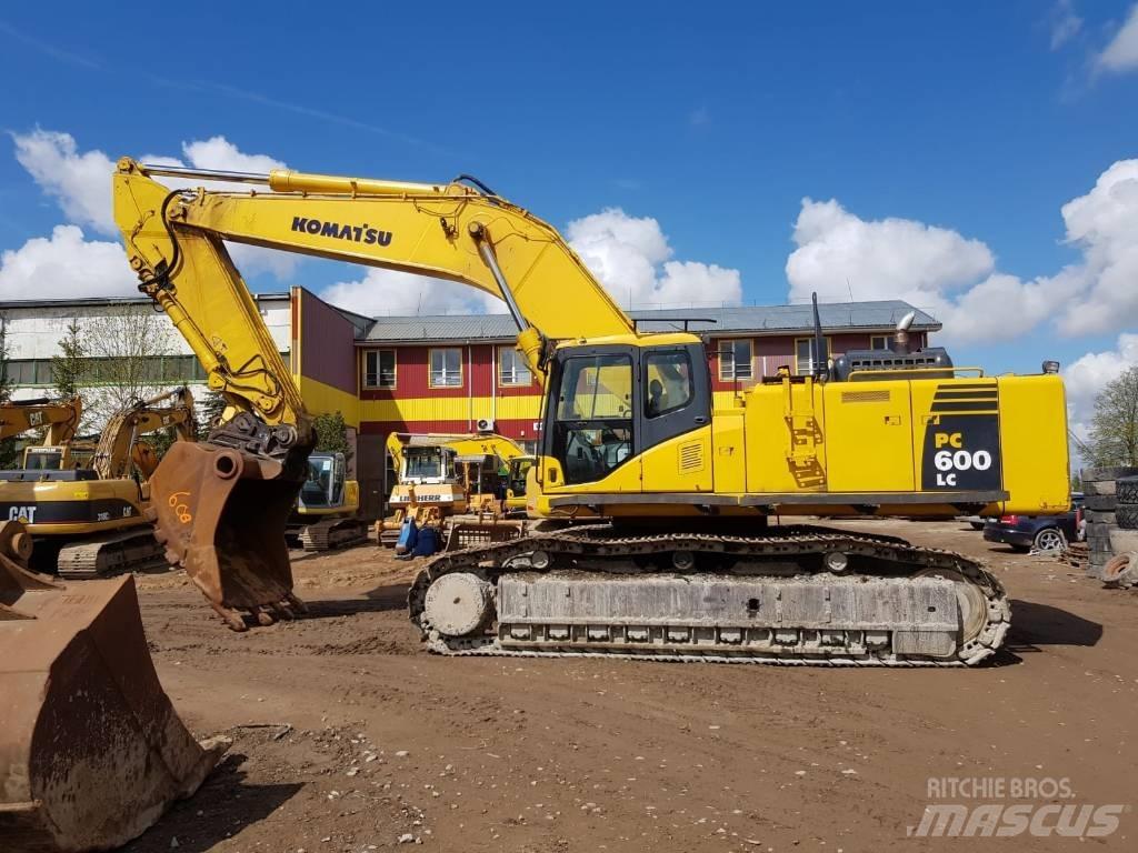 Komatsu PC 600 LC-8K Pásové rýpadlá