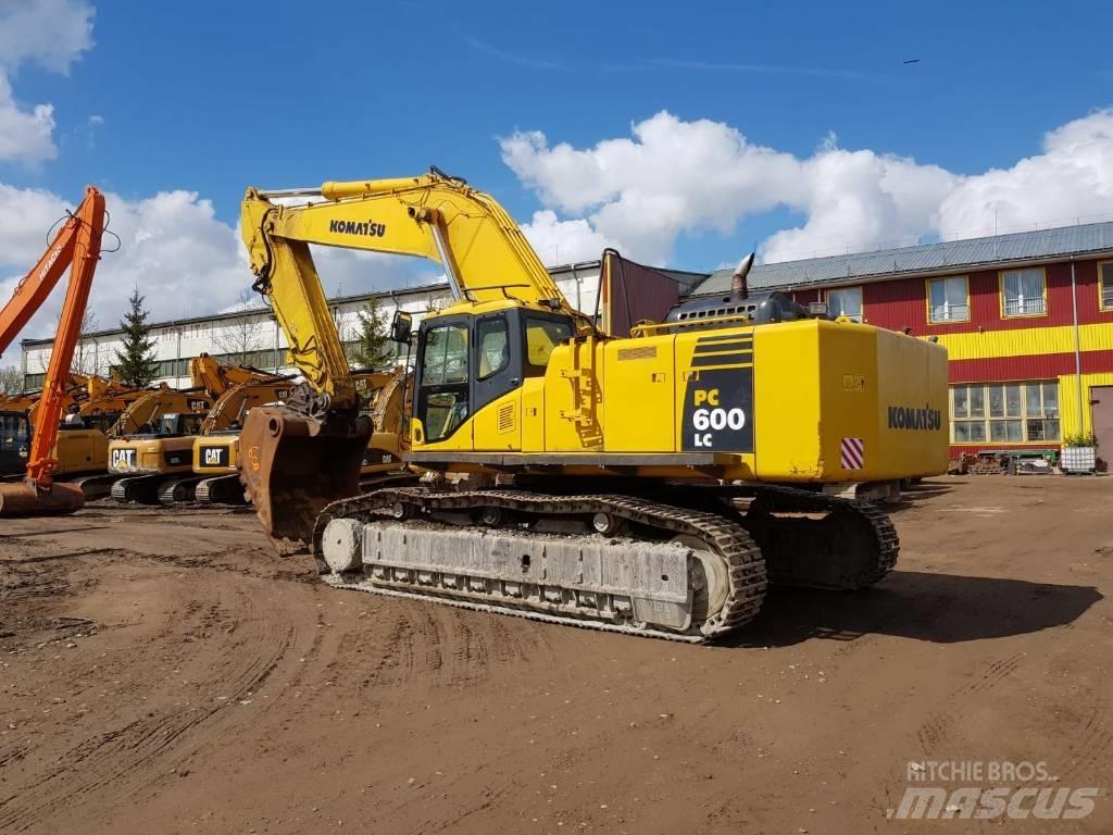 Komatsu PC 600 LC-8K Pásové rýpadlá