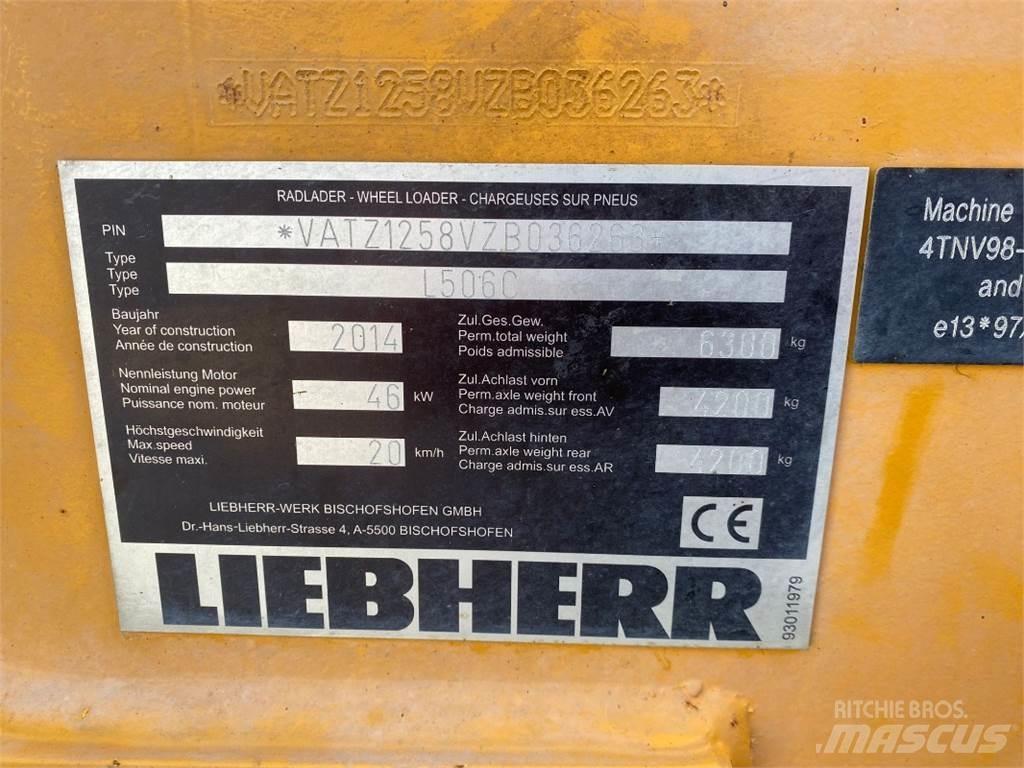 Liebherr L 506 C Kolesové nakladače