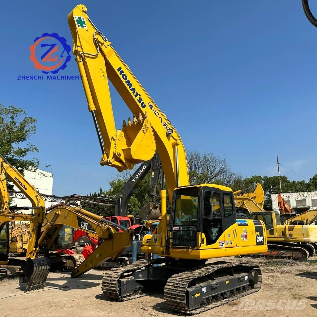 Komatsu PC 200-7 Pásové rýpadlá