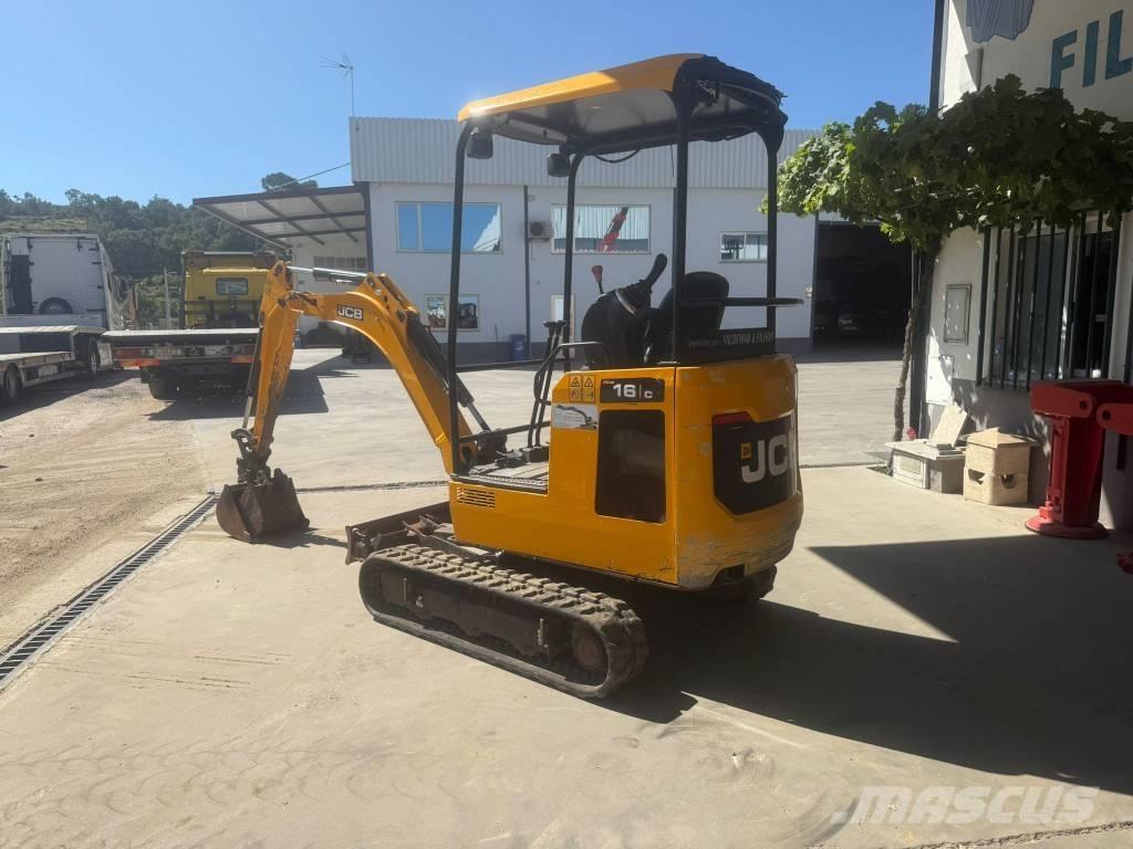 JCB 16 C-1, 1700Kg Mini rýpadlá < 7t