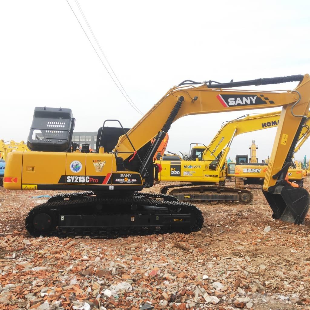 Sany SY 215 C Pásové rýpadlá