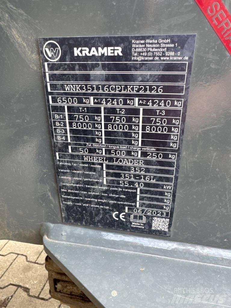 Kramer 8095L Kolesové nakladače
