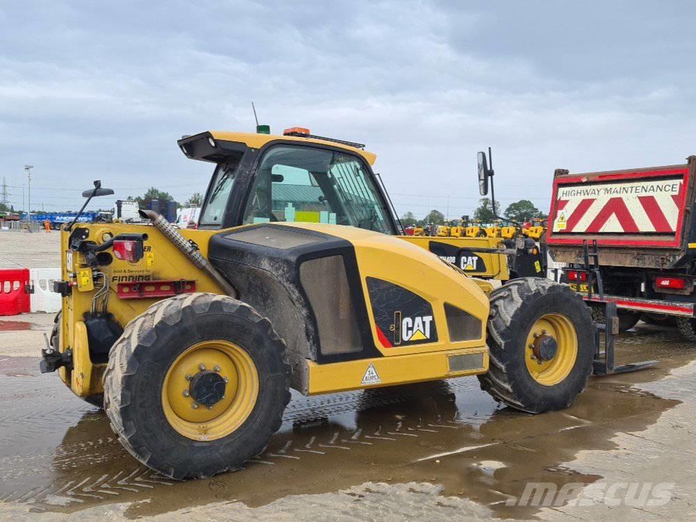 CAT TH 408 D Teleskopické nakladače pre poľnohospodárstvo