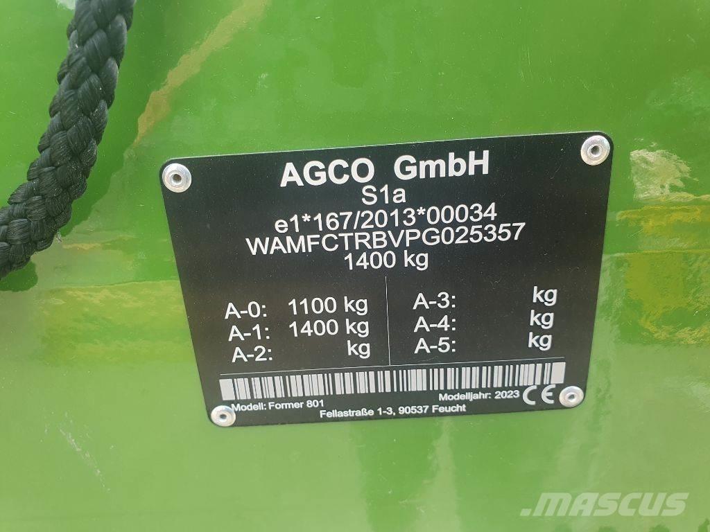Fendt Former 801 Obracače a zhrabovače sena