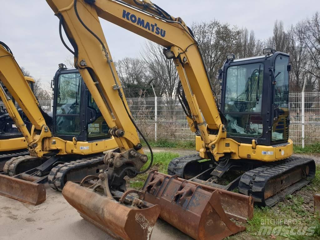 Komatsu PC55MR-5 Mini rýpadlá < 7t