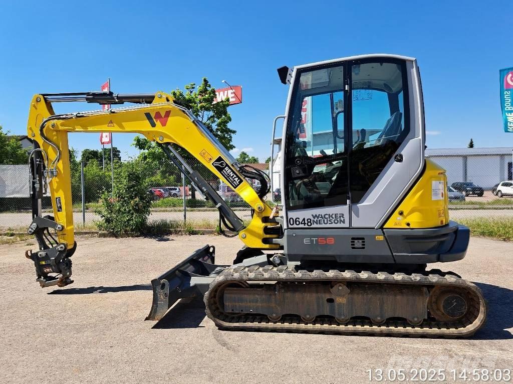 Wacker Neuson ET58 Pásové rýpadlá