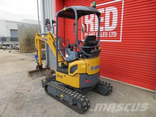 XCMG XE 18 E Mini rýpadlá < 7t