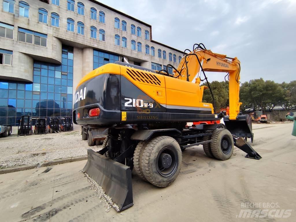 Hyundai 210W-9 Kolesové rýpadlá