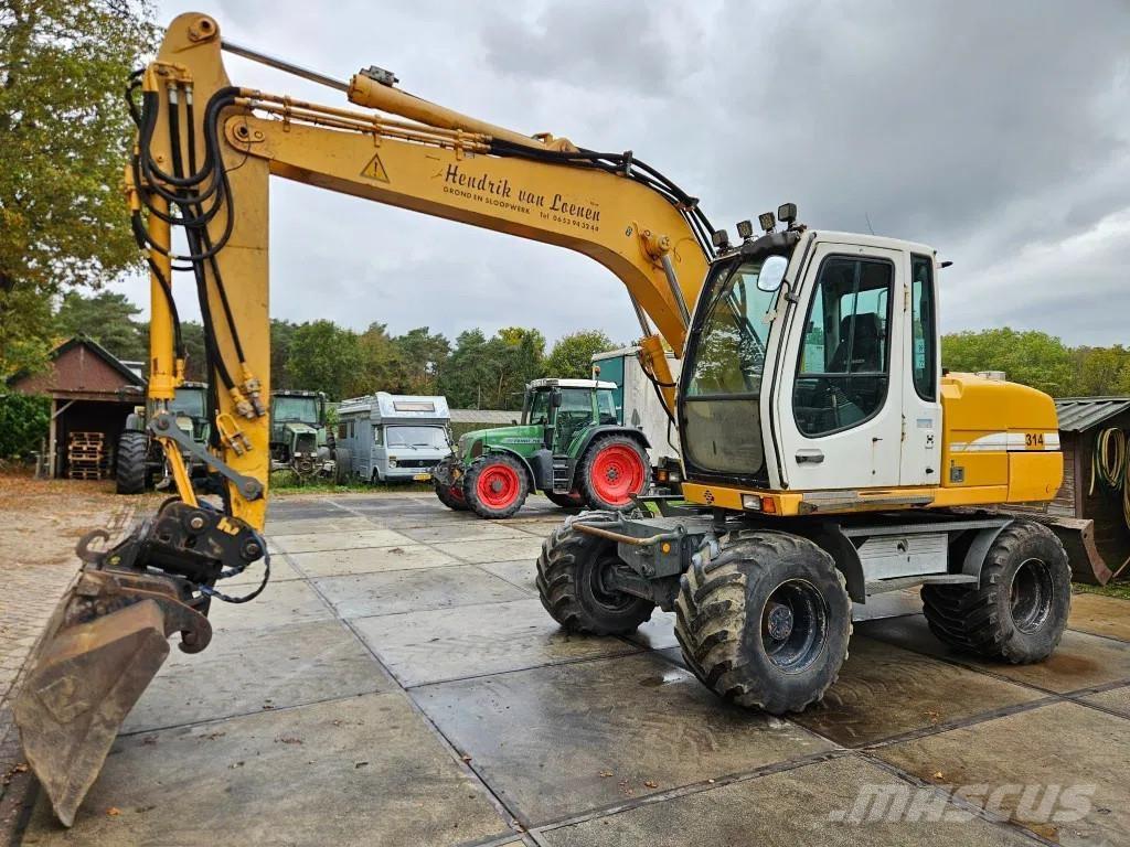 Liebherr A 314 Kolesové rýpadlá