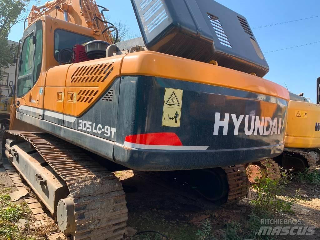 Hyundai 305LC-9T Pásové rýpadlá