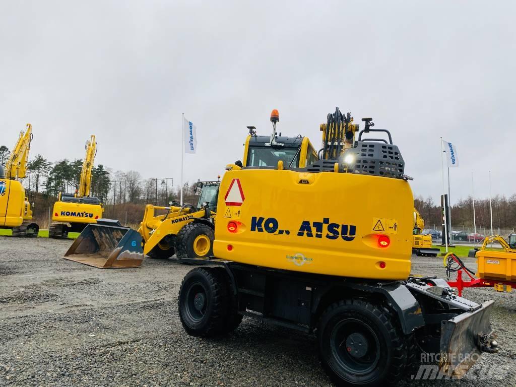 Komatsu PW148-11 Kolesové rýpadlá