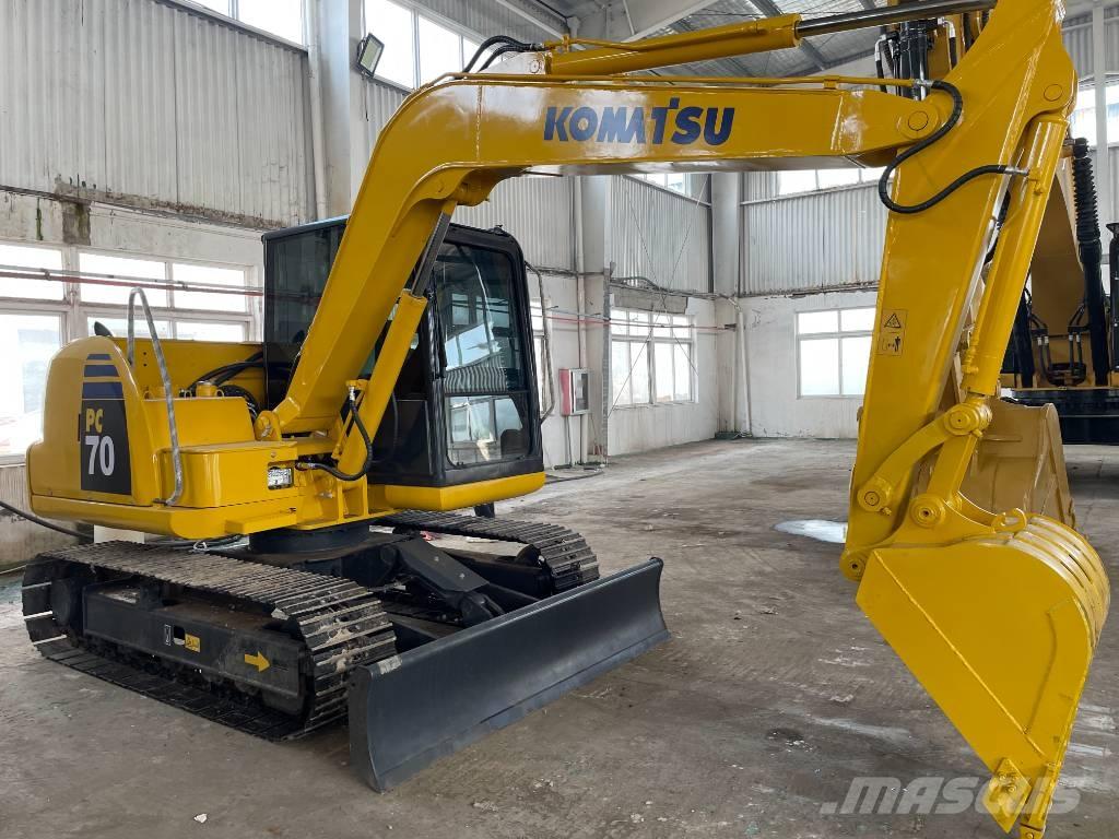 Komatsu PC 70 Midi rýpadlá 7 t - 12 t