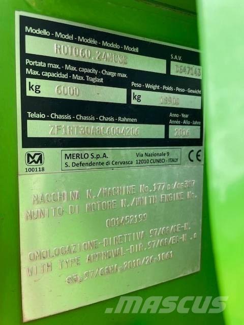 Merlo 60.24 MCSS Teleskopické manipulátory