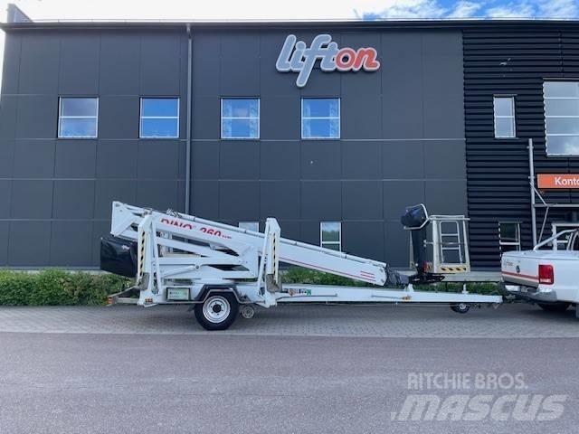 Dino 260 XTD Skylift Prívesové plošiny