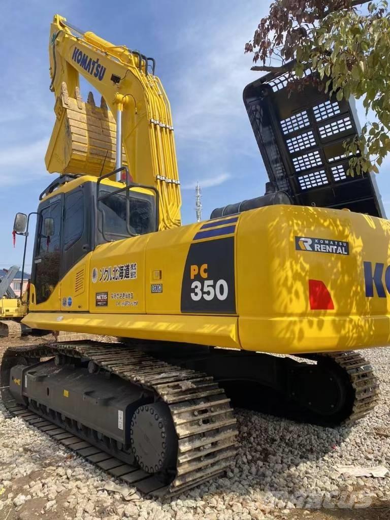 Komatsu 350-7 Pásové rýpadlá