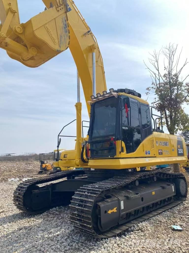 Komatsu 350-7 Pásové rýpadlá