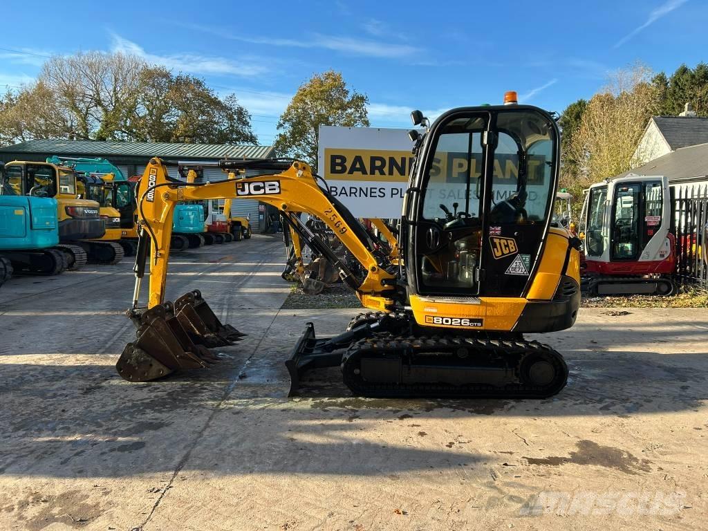 JCB 8026 CTS Mini rýpadlá < 7t