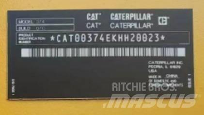 CAT 374 Pásové rýpadlá