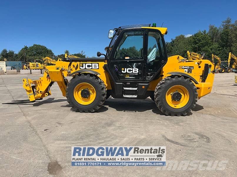 JCB 540-140 Teleskopické manipulátory