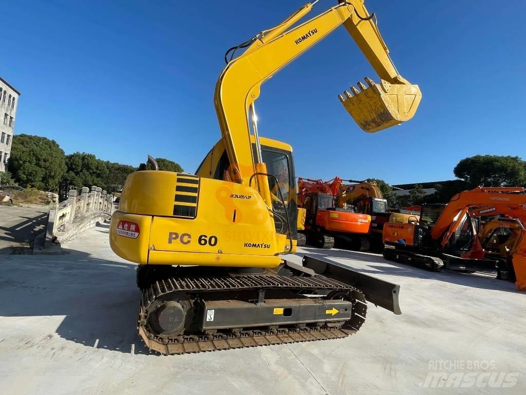 Komatsu PC 60 Pásové rýpadlá