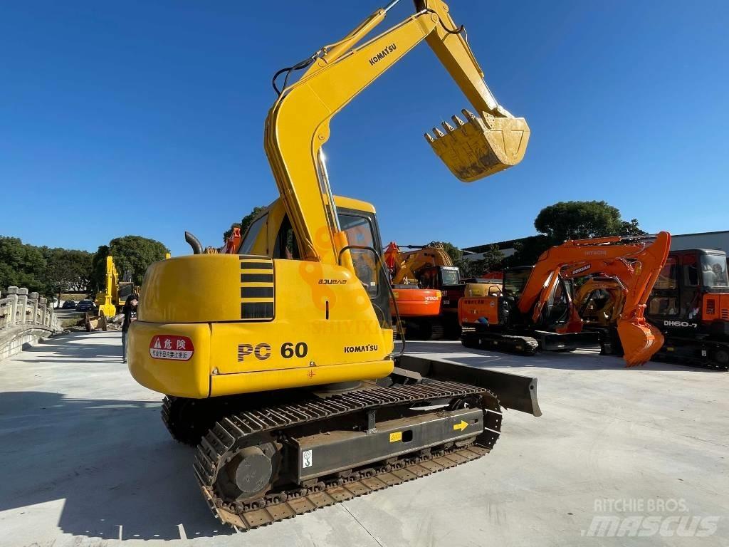 Komatsu PC 60 Pásové rýpadlá