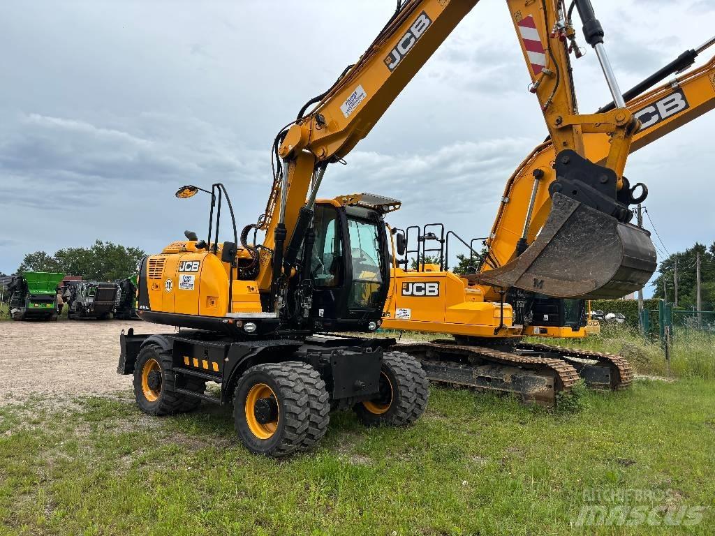 JCB JS 145 W Kolesové rýpadlá
