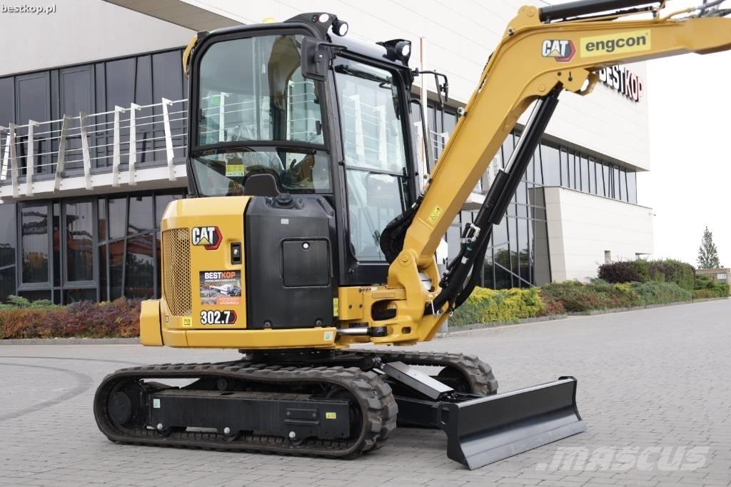CAT 302.7 CR Mini rýpadlá < 7t
