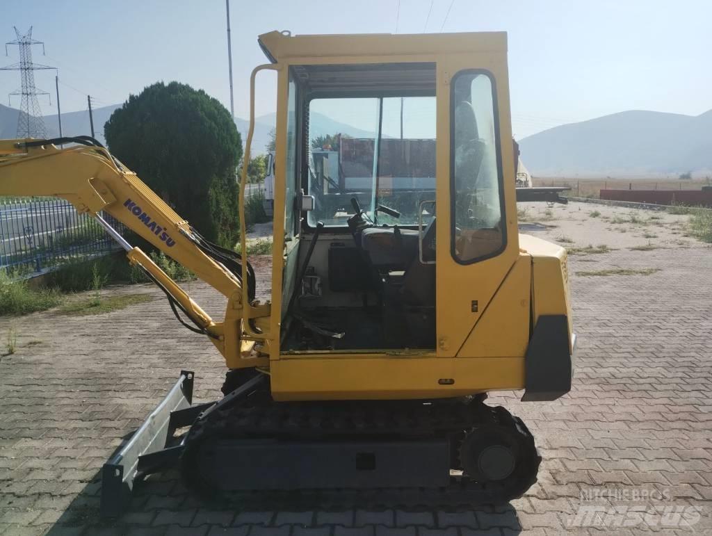 Komatsu PC 10 Pásové rýpadlá
