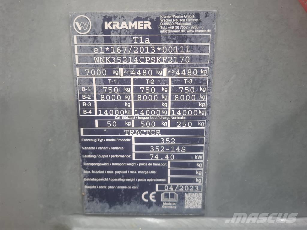 Kramer 8115 Kolesové nakladače