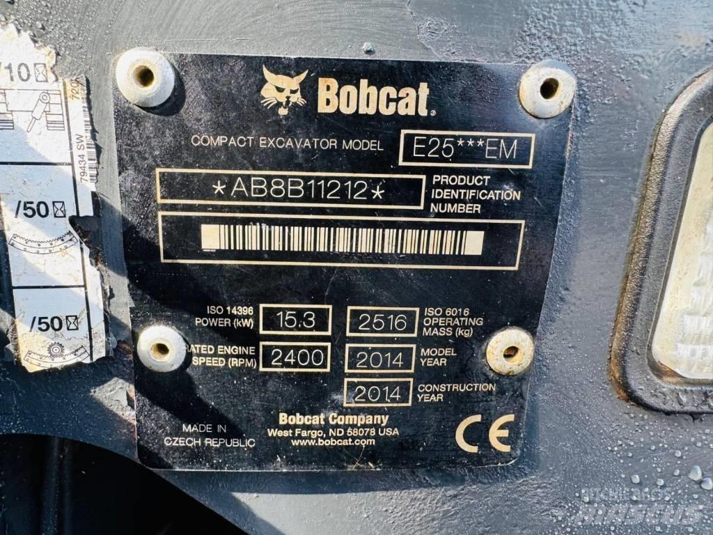 Bobcat E 25 Mini rýpadlá < 7t