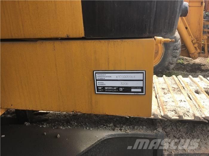 CAT 320 B Pásové rýpadlá