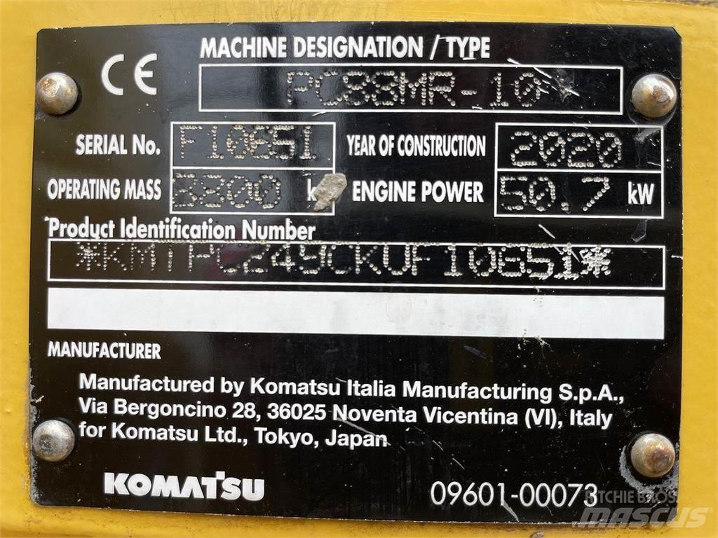 Komatsu PC88MR-10 Kolesové rýpadlá