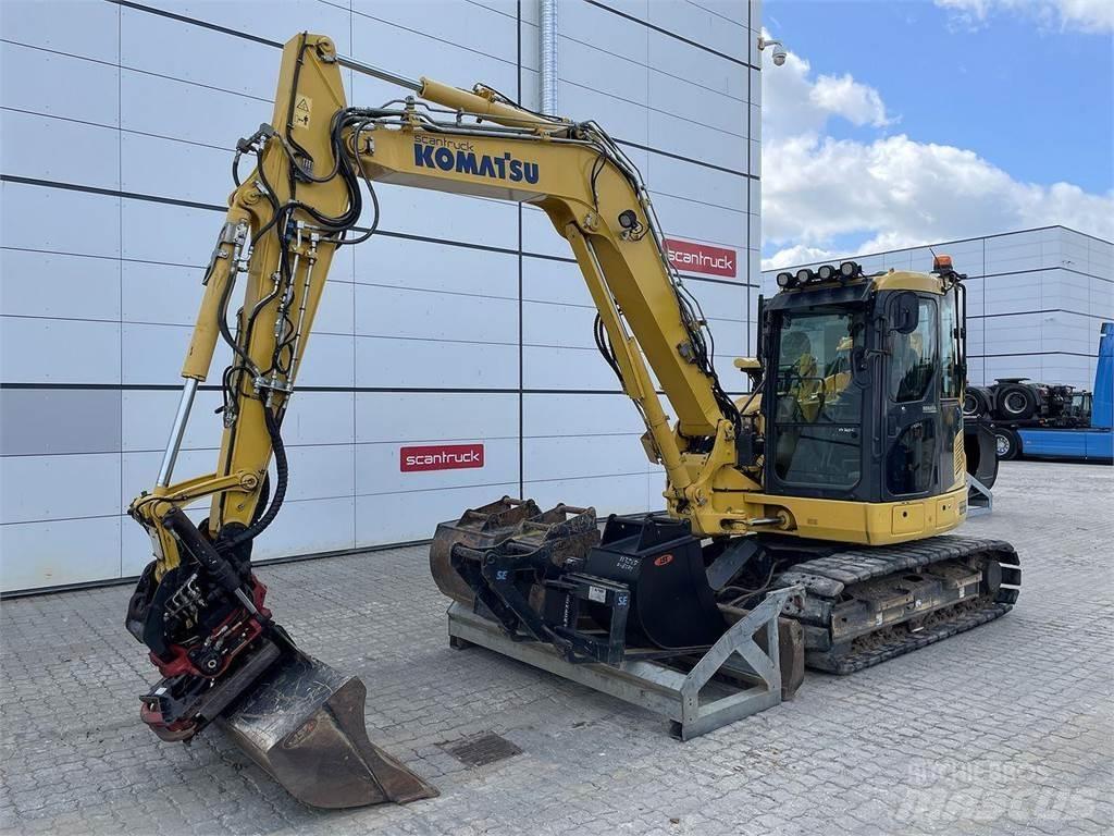 Komatsu PC88MR-10 Kolesové rýpadlá