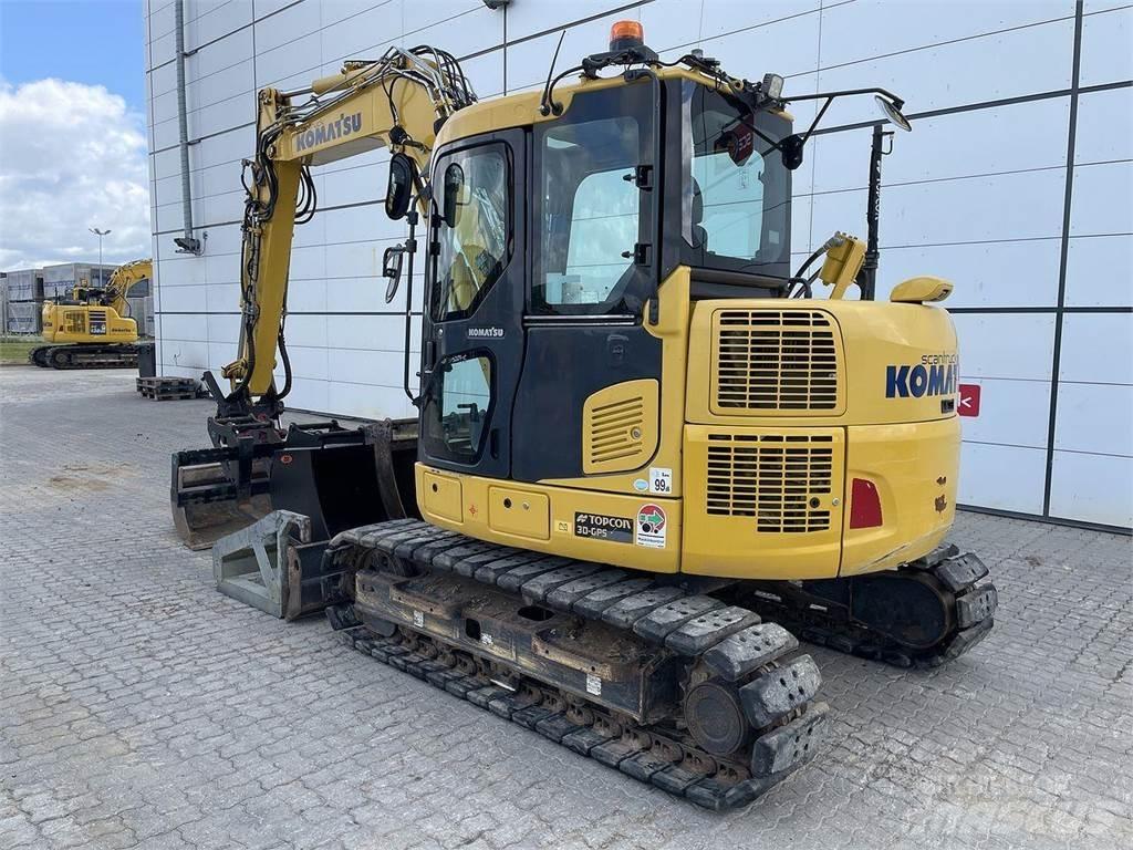 Komatsu PC88MR-10 Kolesové rýpadlá