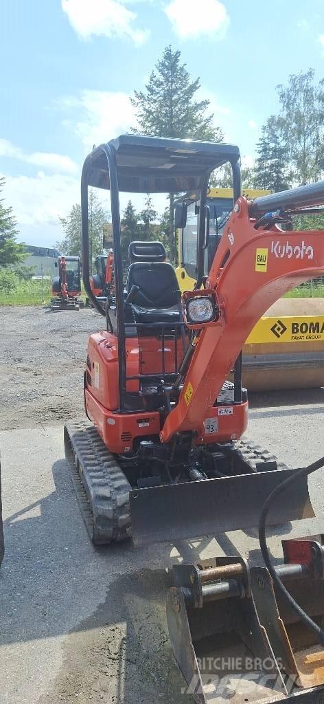 Kubota U 17-3 alpha Mini rýpadlá < 7t