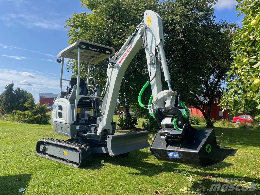 Takeuchi TB 20 E Mini rýpadlá < 7t