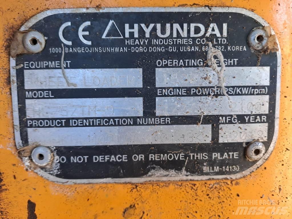 Hyundai HL 757 TM-9 Kolesové nakladače