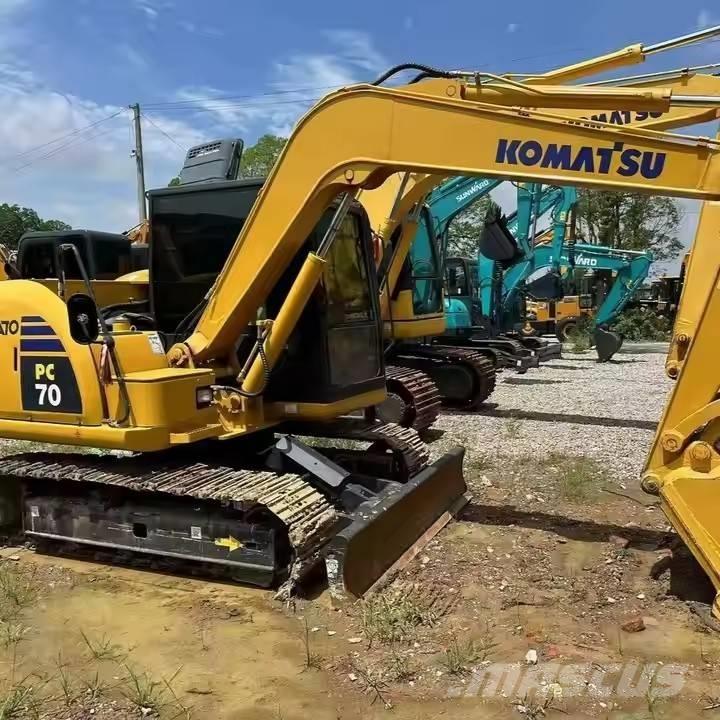 Komatsu PC 70 Pásové rýpadlá