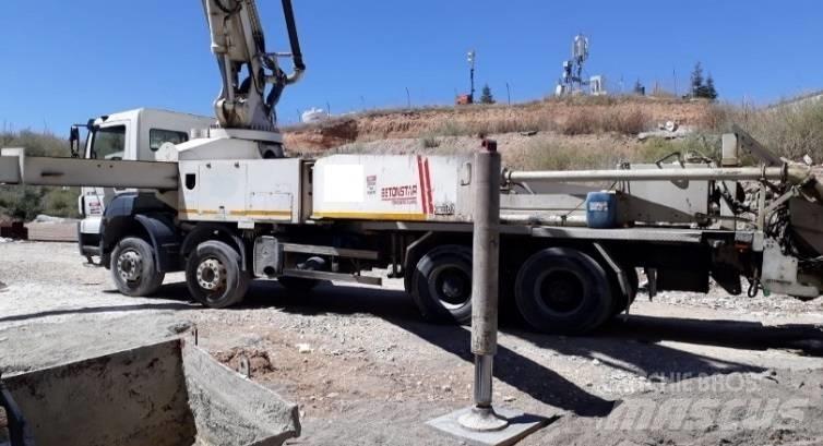 Betonstar 43M-5RZ Nákladné autá s čerpadlami betónu