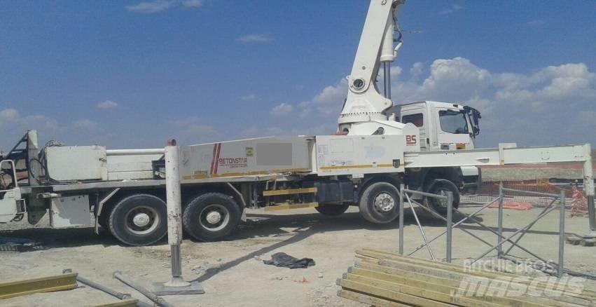 Betonstar 43M-5RZ Nákladné autá s čerpadlami betónu