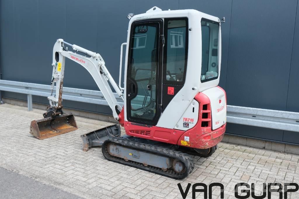 Takeuchi TB216 | 2018 Mini rýpadlá < 7t