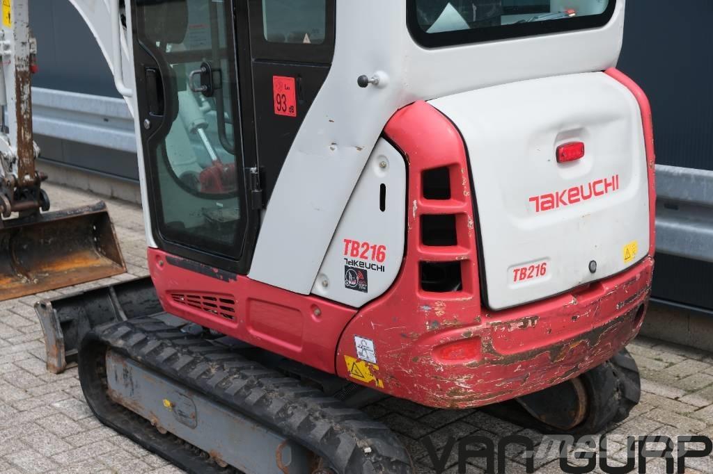 Takeuchi TB216 | 2018 Mini rýpadlá < 7t