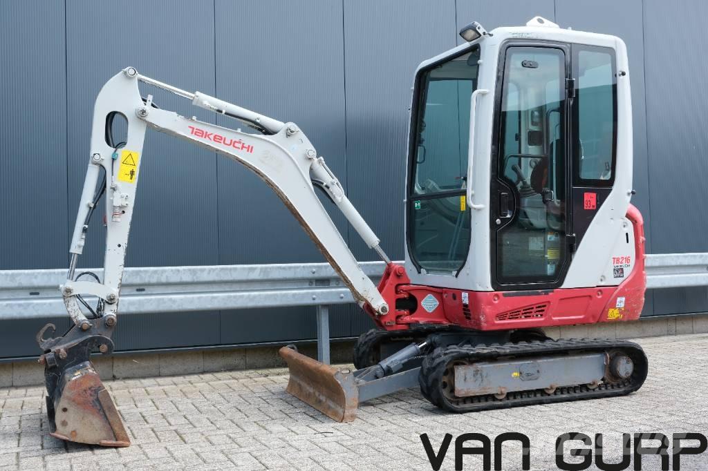 Takeuchi TB216 | 2018 Mini rýpadlá < 7t