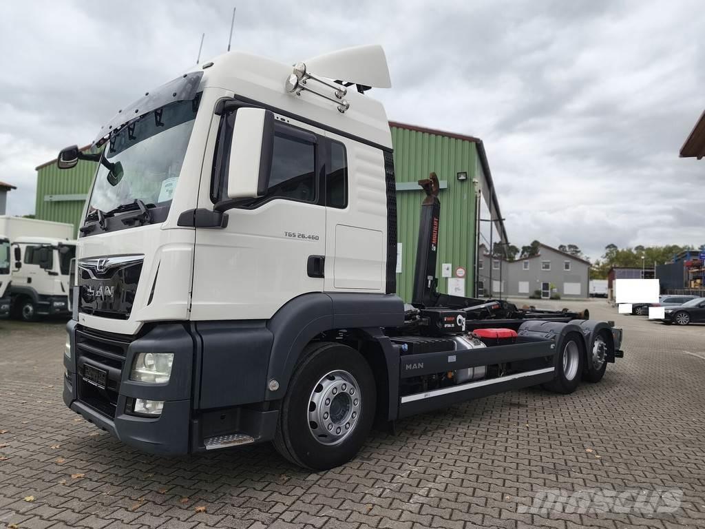 MAN TGS 26.460 Hákový nosič kontajnerov