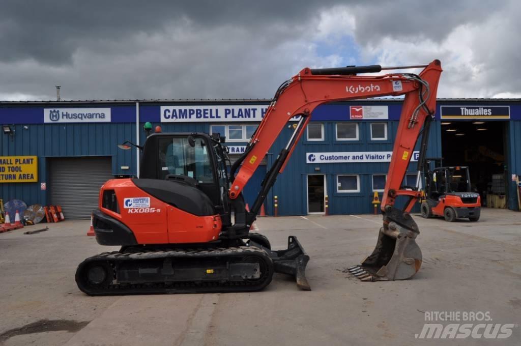 Kubota KX 085-5 Mini rýpadlá < 7t